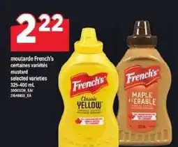 Maxi French's Mustard offer