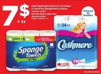 Maxi Sponge Towels Ultra & Cashmere offer