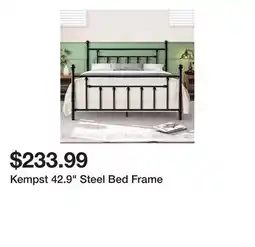 Wayfair Kempst 42.9 Steel Bed Frame offer