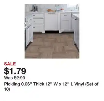 Wayfair Pickling 0.06'' Thick 12'' W x 12'' L Vinyl (Set of 10) offer