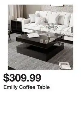 Wayfair Emilly Coffee Table offer