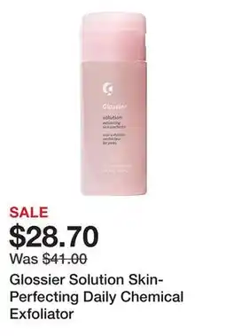 Sephora Glossier Solution Skin-Perfecting Daily Chemical Exfoliator offer