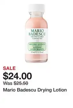 Sephora Mario Badescu Drying Lotion offer