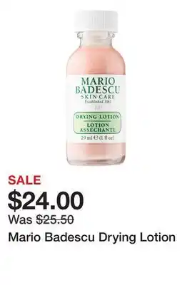 Sephora Mario Badescu Drying Lotion offer
