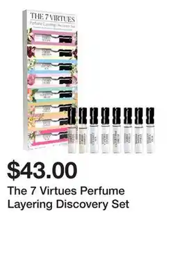 Sephora The 7 Virtues Perfume Layering Discovery Set offer