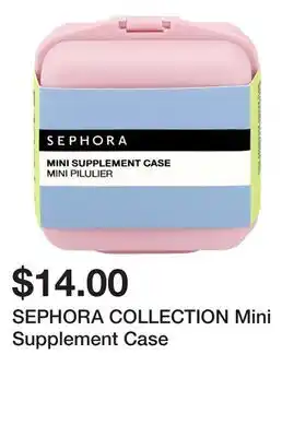 Sephora SEPHORA COLLECTION Mini Supplement Case offer