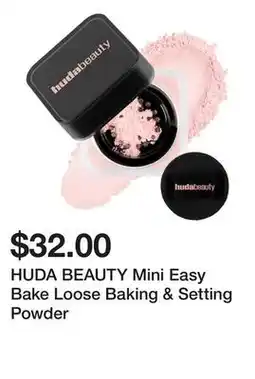 Sephora HUDA BEAUTY Mini Easy Bake Loose Baking & Setting Powder offer