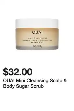 Sephora OUAI Mini Cleansing Scalp & Body Sugar Scrub offer