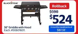 Walmart 36 Griddle With Hood offer