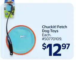 Walmart Chuckit! Fetch Dog Toys offer