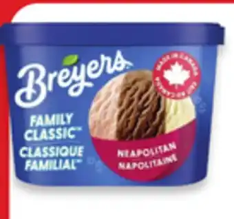 Walmart Breyers Frozen Dessert Tub offer