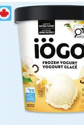 Walmart iögo Frozen Yogurt Tubs offer
