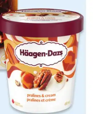 Walmart Haagen-Dazs Ice Cream Tubs offer