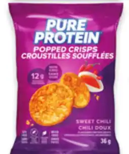 Walmart Pure Protein Popped Crisps offer