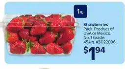Walmart Strawberries offer