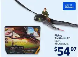 Walmart Flying Toothless RC offer