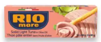 Walmart Rio Mare Tuna in Oil 3 x 80 g offer