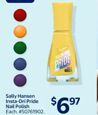 Walmart Sally Hansen Insta-Dri Pride Nail Polish offer