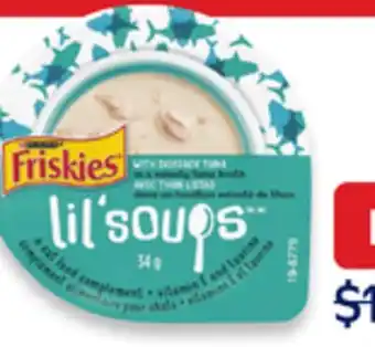 Walmart Friskies Lil' Soups Wet Cat Food offer