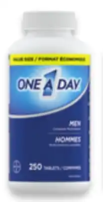 Walmart One A Day Multivitamins 250s offer