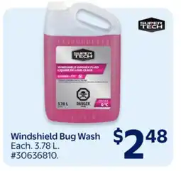 Walmart Windshield Bug Wash offer
