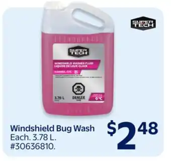 Walmart Windshield Bug Wash offer
