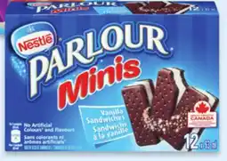 Walmart Parlour Minis Vanilla Sandwiches 12 x 63 mL offer