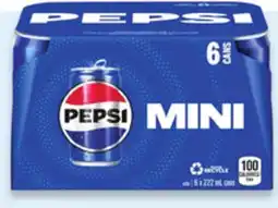 Walmart Pepsi Mini Cans offer