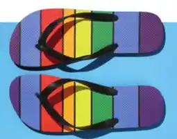 Walmart Pride Flip-Flops offer