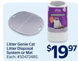 Walmart Litter Genie Cat Litter Disposal System or Mat offer