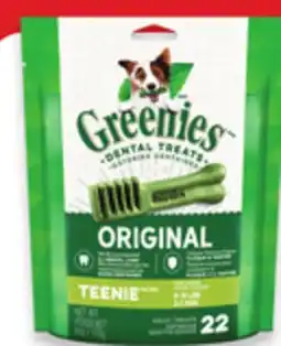 Walmart Greenies Dog Treats offer