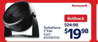 Walmart TurboForce 7 Fan offer