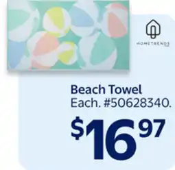 Walmart Beach Towel offer