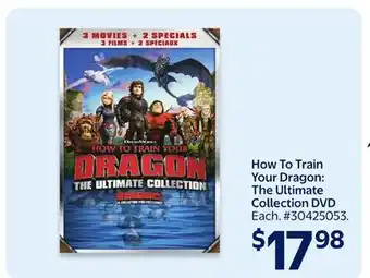 Walmart How to Train Your Dragon: The Ultimate Collection DVD offer