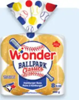 Walmart Wonder Ballpark Hot Dog or Hamburger Buns offer