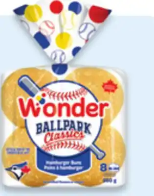 Walmart Wonder Ballpark Hot Dog or Hamburger Buns offer