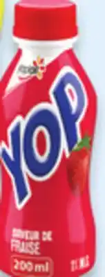 Walmart Yop Drinkable Yogurt offer