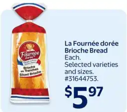 Walmart La Fournée dorée Brioche Bread offer