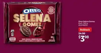 Walmart Oreo Selena Gomez offer