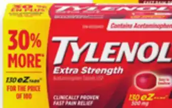 Walmart Tylenol Extra Strength offer