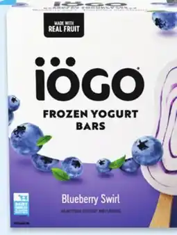 Walmart iögo Frozen Yogurt Bars offer