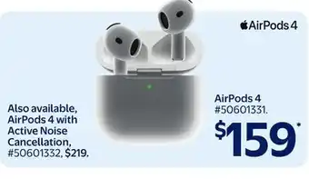 Walmart AirPods 4 offer
