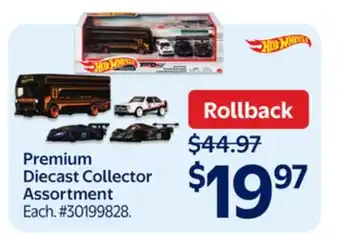 Walmart Premium Diecast Collector Assortment offer
