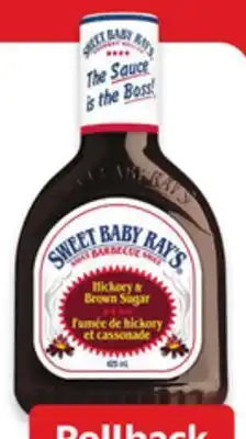 Walmart Sweet Baby Ray's BBQ Sauce offer