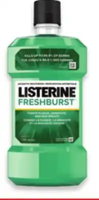 Walmart Listerine Mouthwash offer