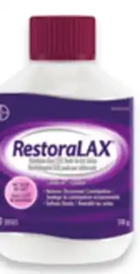Walmart RestoraLAX Powder 30 Doses 510 g offer
