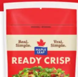 Walmart Maple Leaf Ready Crisp Bacon offer