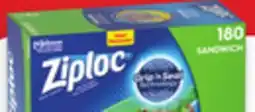 Walmart Ziploc Sandwich Bags offer