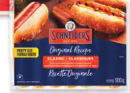 Walmart Schneiders Red Hots or Original Wieners offer