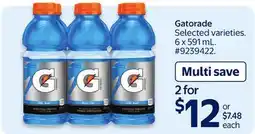 Walmart Gatorade offer